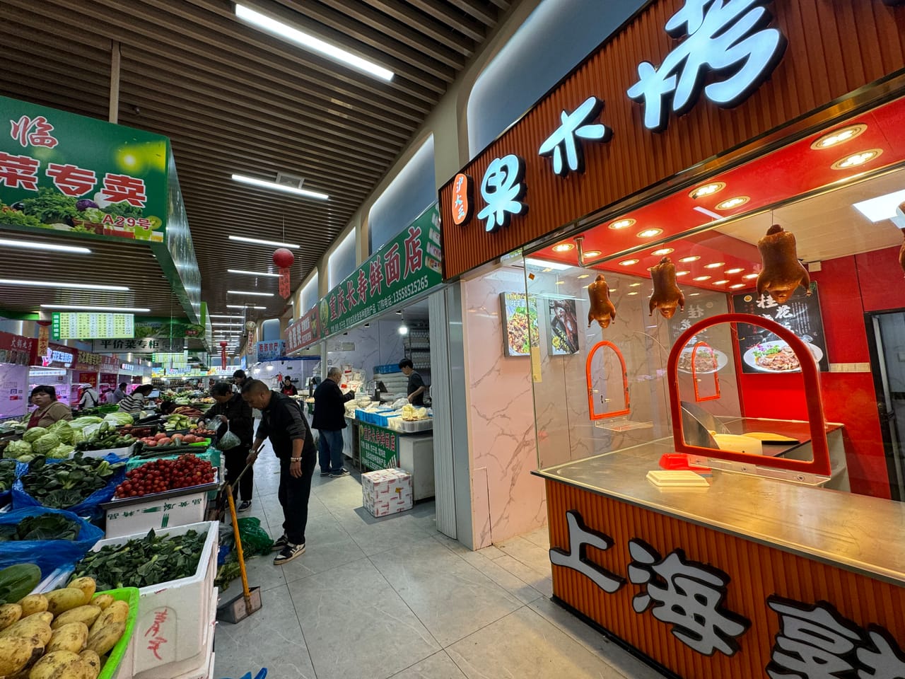 展凌菜市场旺铺转让！可明火，无行业限制，多小区分布位置佳-7