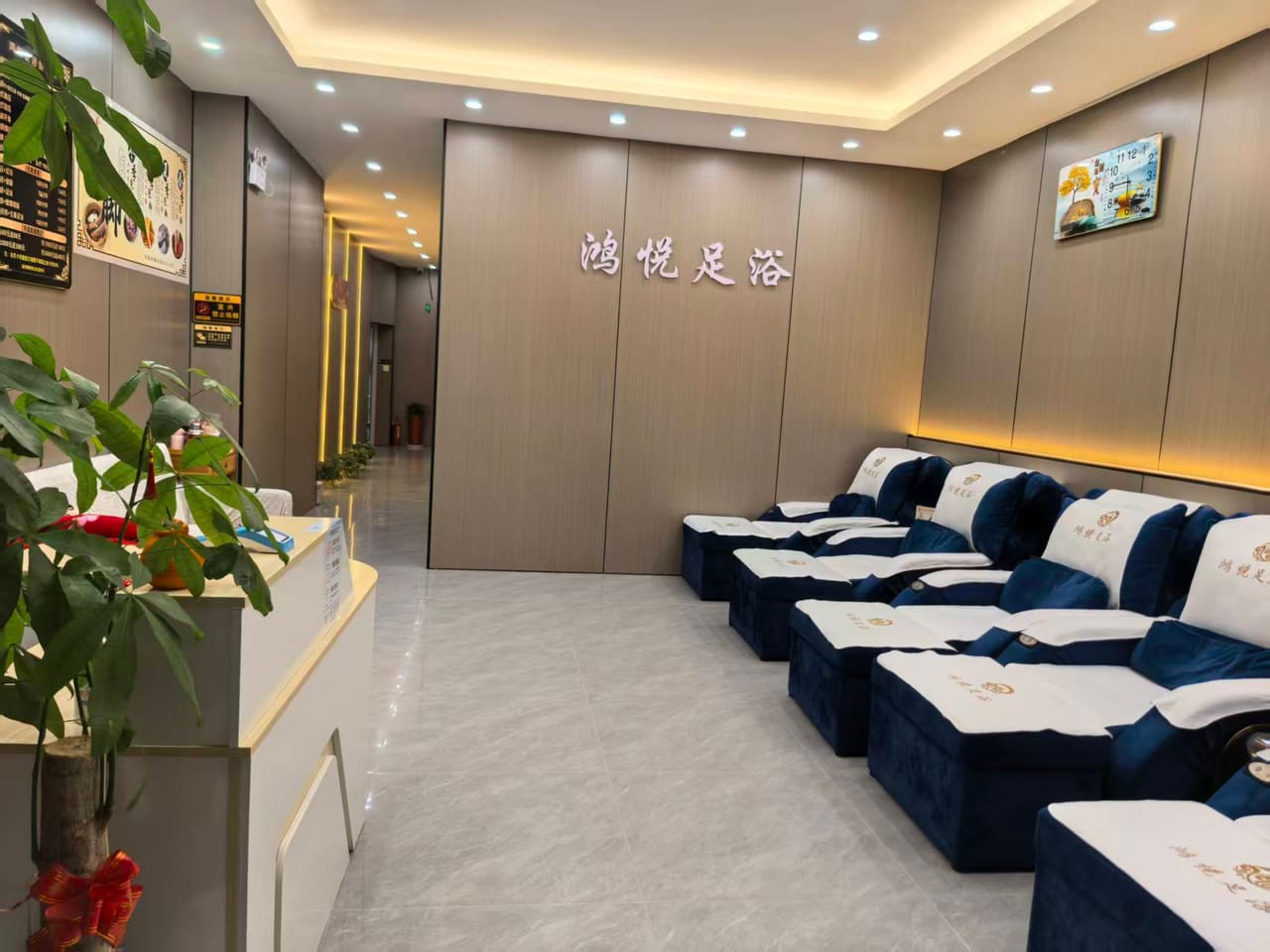聚丰园路足浴店转让 ！带客源转同行，5个包间！ 多小区分布-3