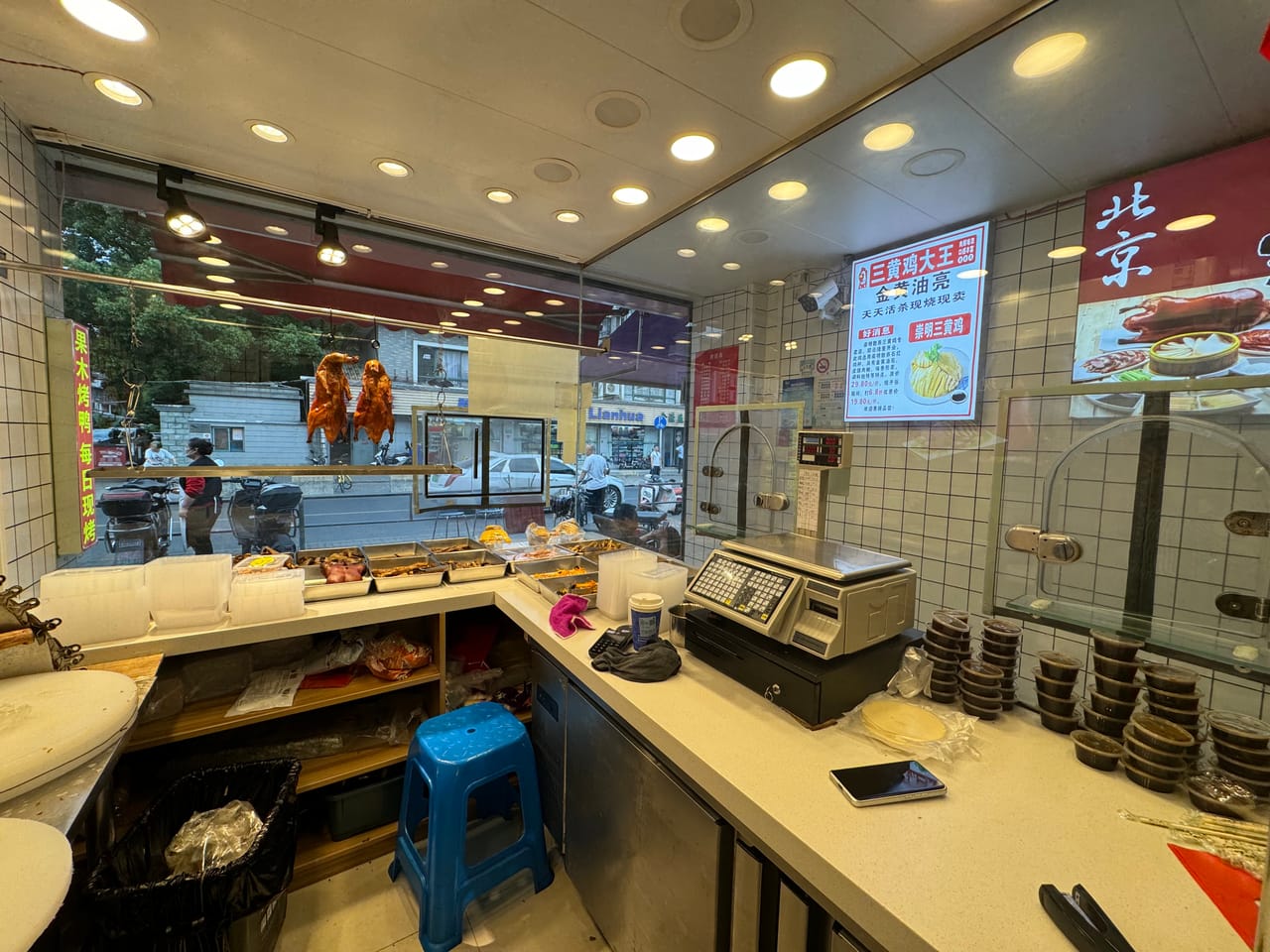 闵行七宝菜市场沿街熟食店转让！可明火附近成熟居民人流量大-8