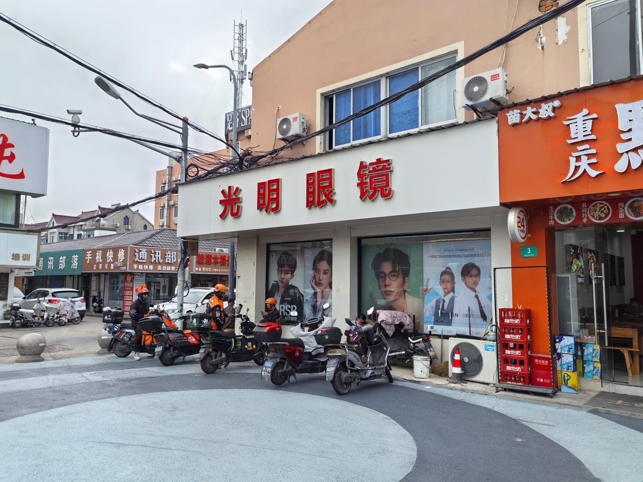 富田路旺铺转让！多小区分布人流量大，门头宽 带外摆-5