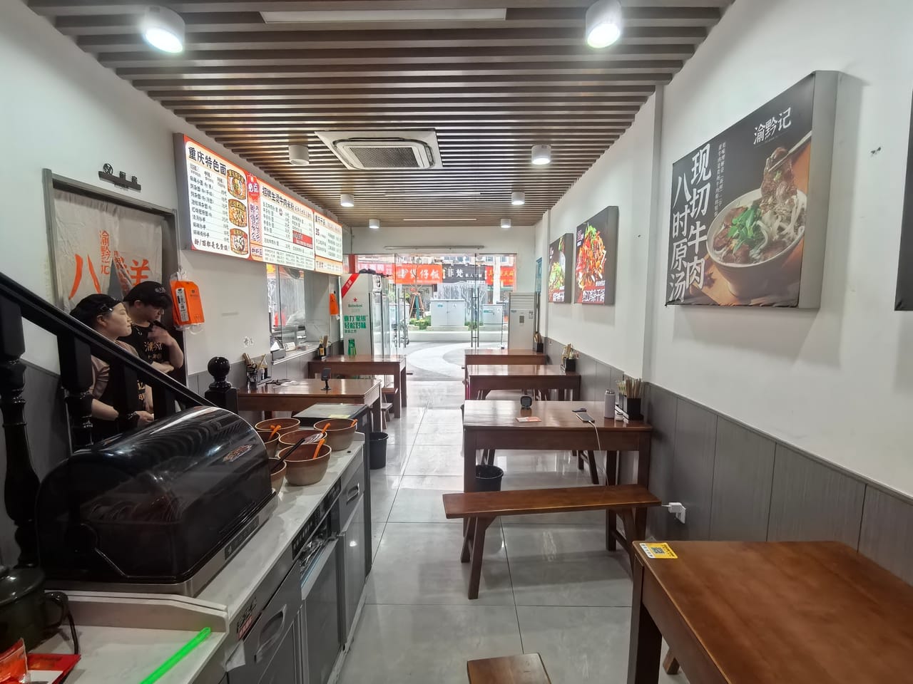 富田路旺铺转让！多小区分布人流量大，门头宽 带外摆-10