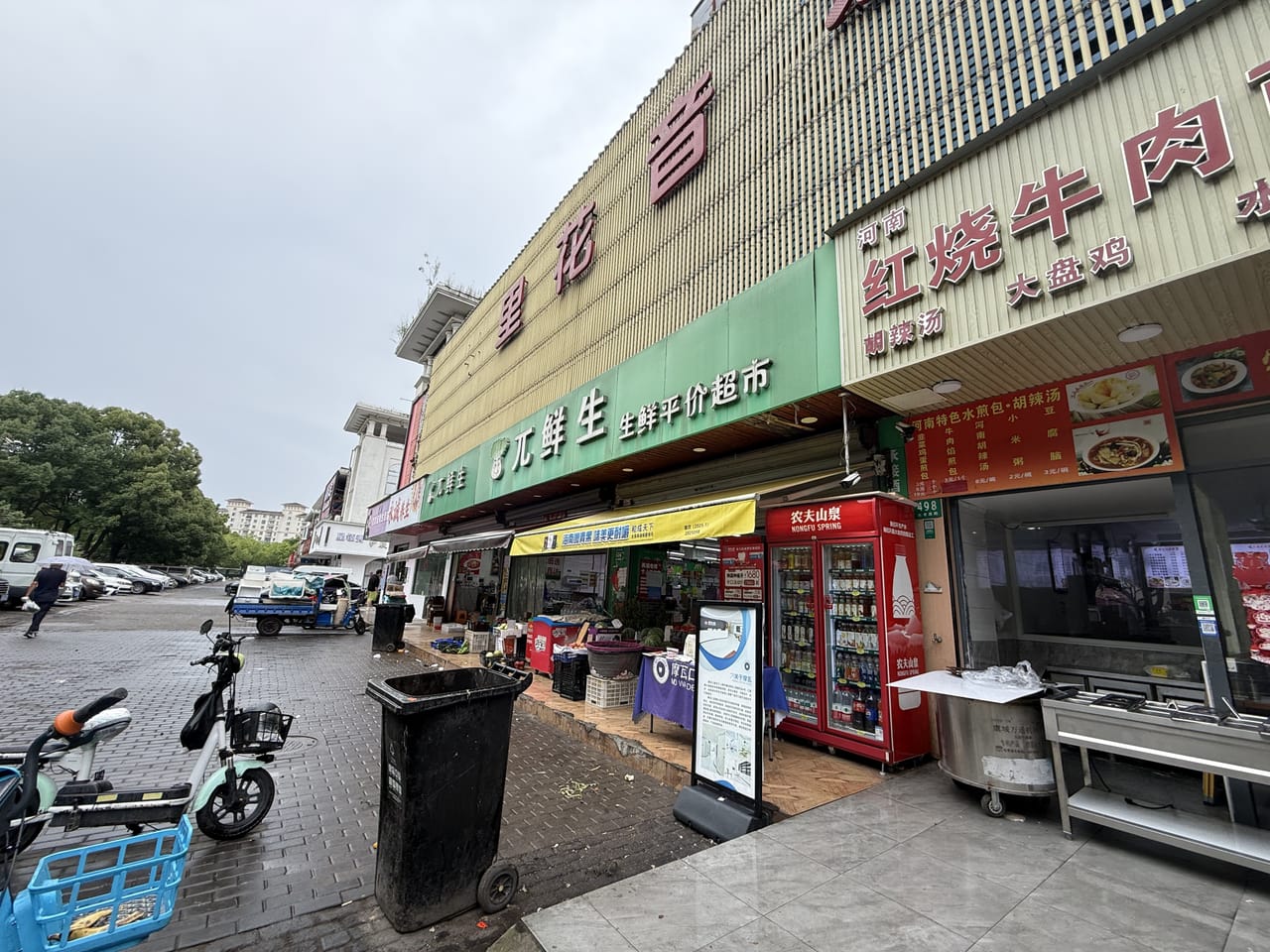 个人急转！浦东三林热闹商圈餐饮店！带燃气可外摆小区居民密集-9