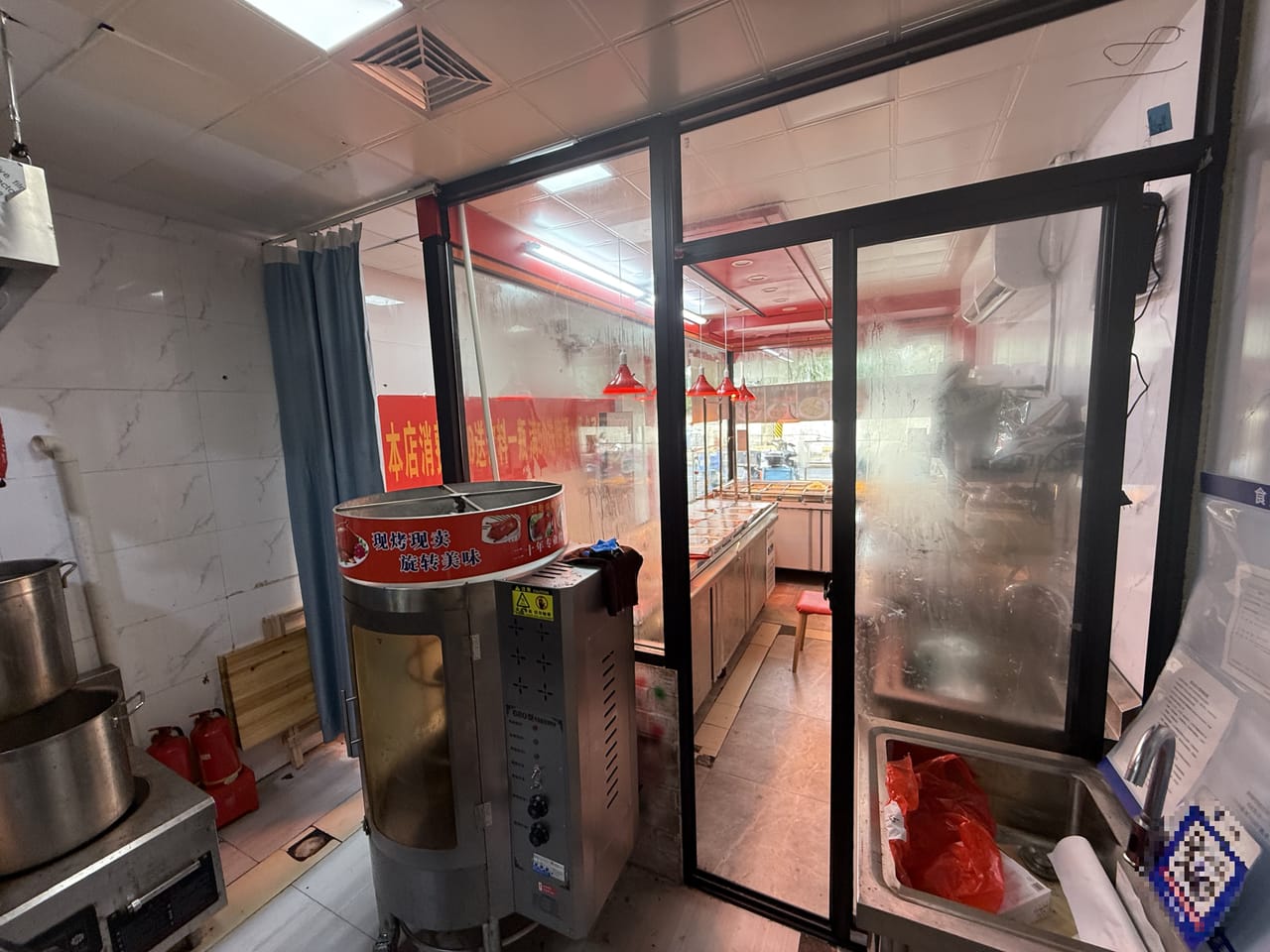 闵行七宝镇航中路菜市场熟食店转让！带阳台可住成熟商圈人流大-5
