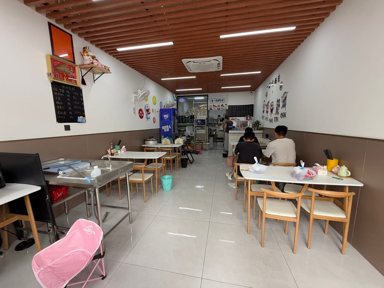 浦东区云台路十字路口餐饮旺铺空转！无业态限制对面学校小区多-5