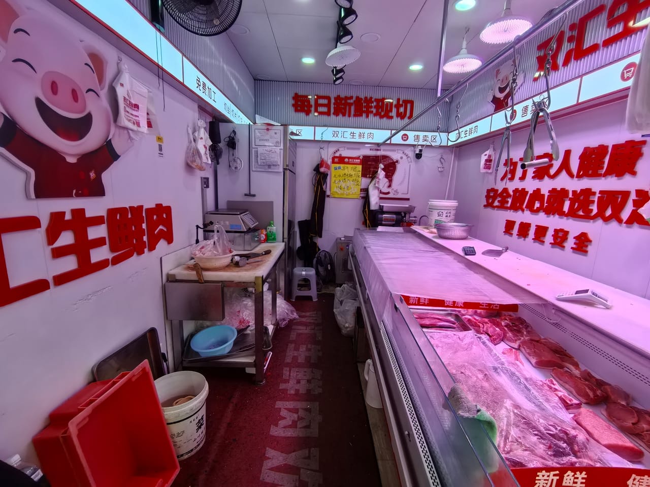 杨浦区中原开鲁路生鲜肉旺铺转让！近地铁附近成熟街区、学校-3