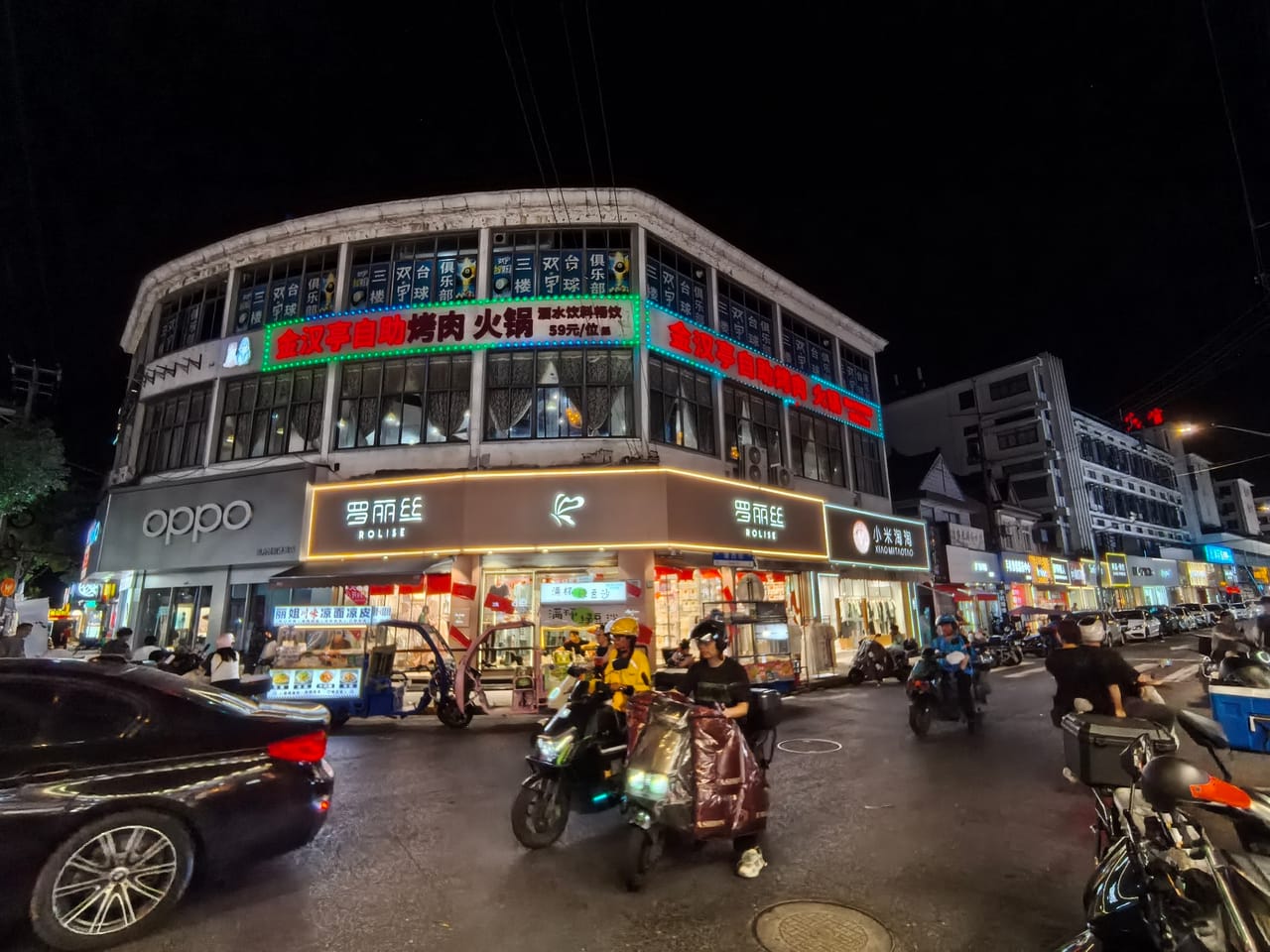 宝山区罗店镇塘西街餐饮店转让！步行街古镇附近 人流量大-4