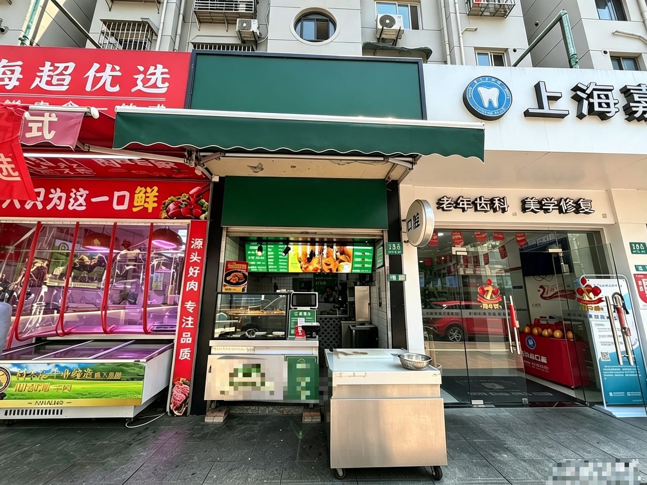 浦东北蔡镇莲安东路餐饮熟食店转让!近地铁成熟街区学校人流大