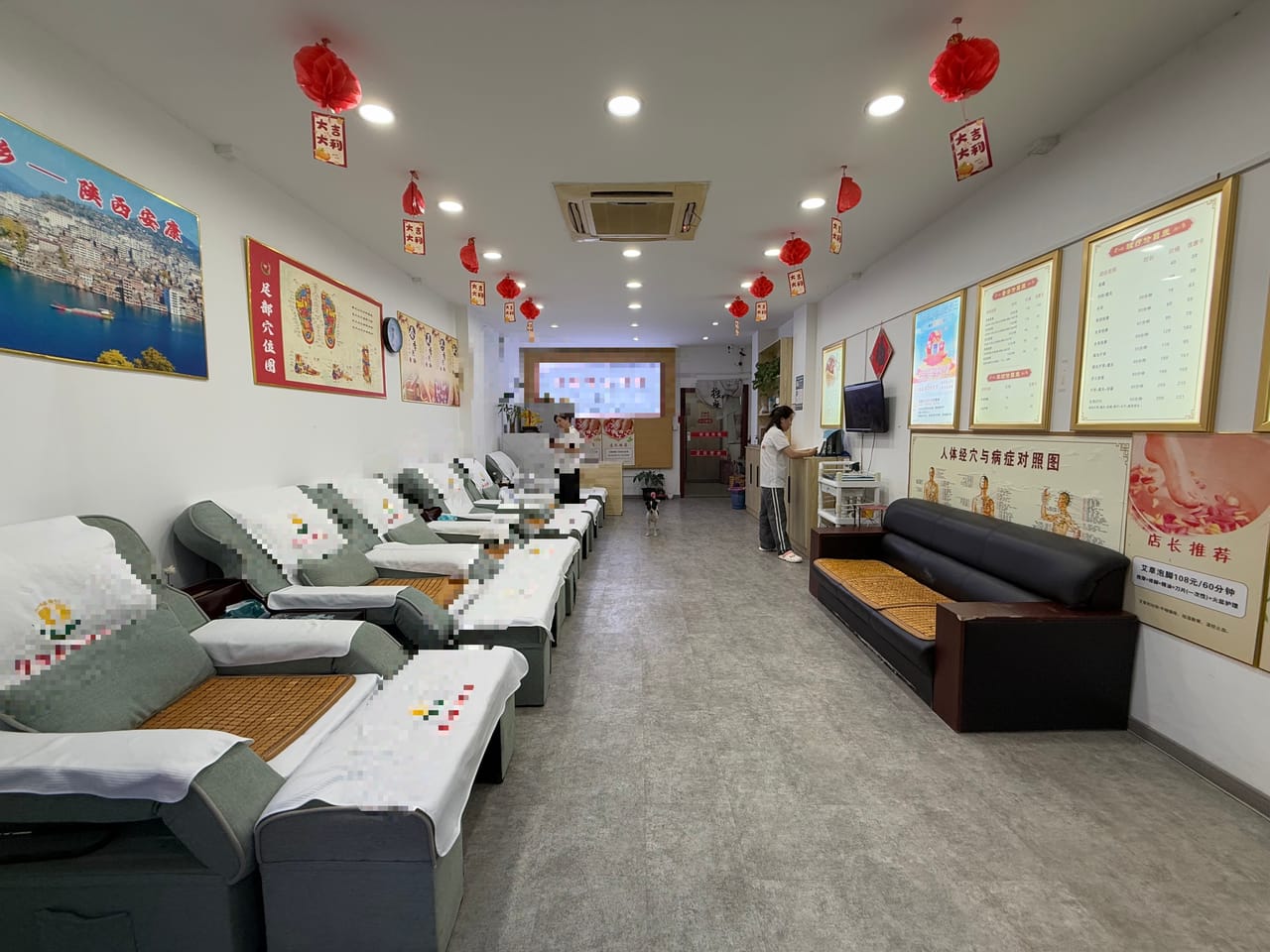 文涵路足浴店转让！周边多小区分布，独立包间，人流量大位置佳-2