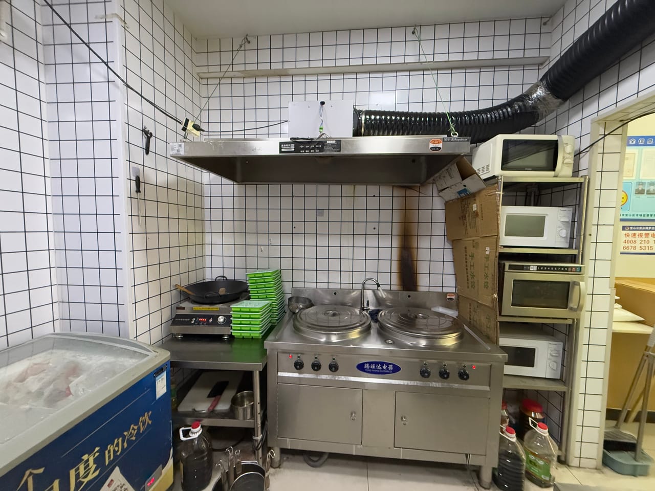 月租3千多 宝山区罗店镇塘西街餐饮水饺店转让！消费稳健-6