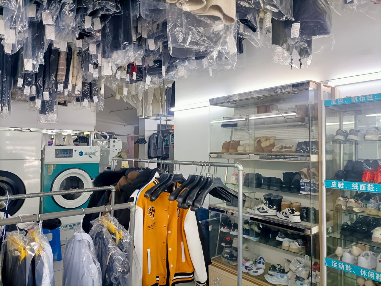 浦东新场镇经营9年洗衣店带设备转让！拎包入住客源无忧-3