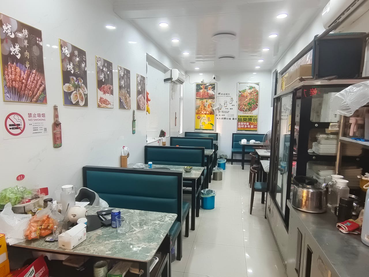 松江九亭大街餐饮烧烤店转让！夜宵一条街商圈成熟人流大-2