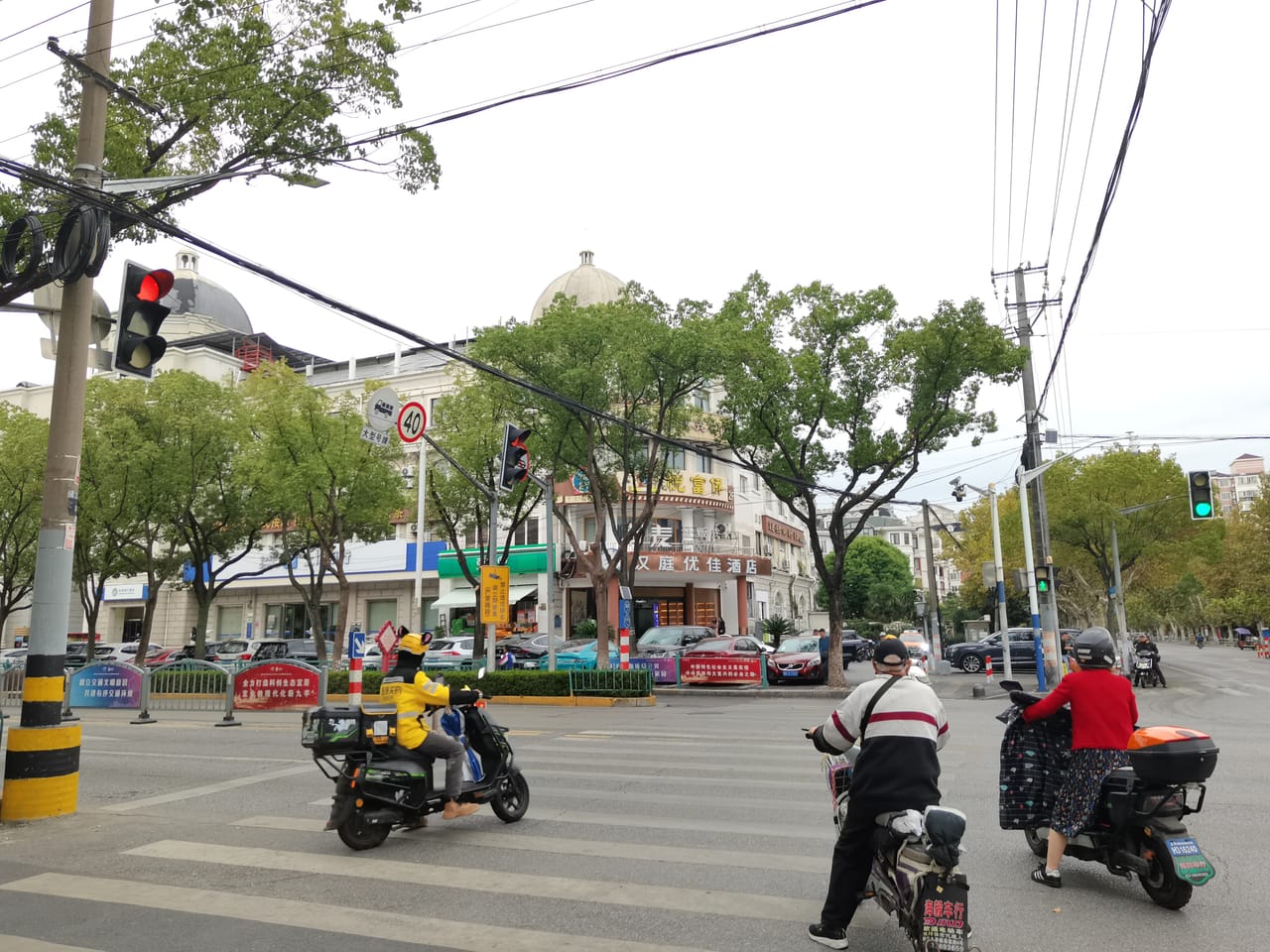 九亭大街旺铺转让！小区公寓密集，位于十字路口客源无忧位置佳-4
