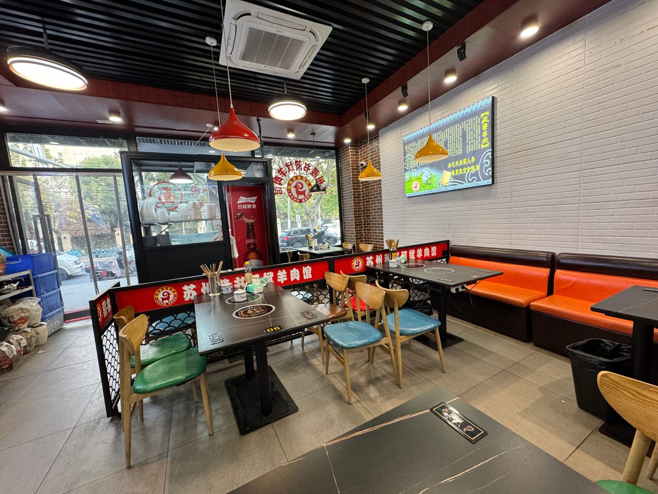 静安区高平路餐饮店转让！有天然气装修新设备齐全，位置佳人流大-5
