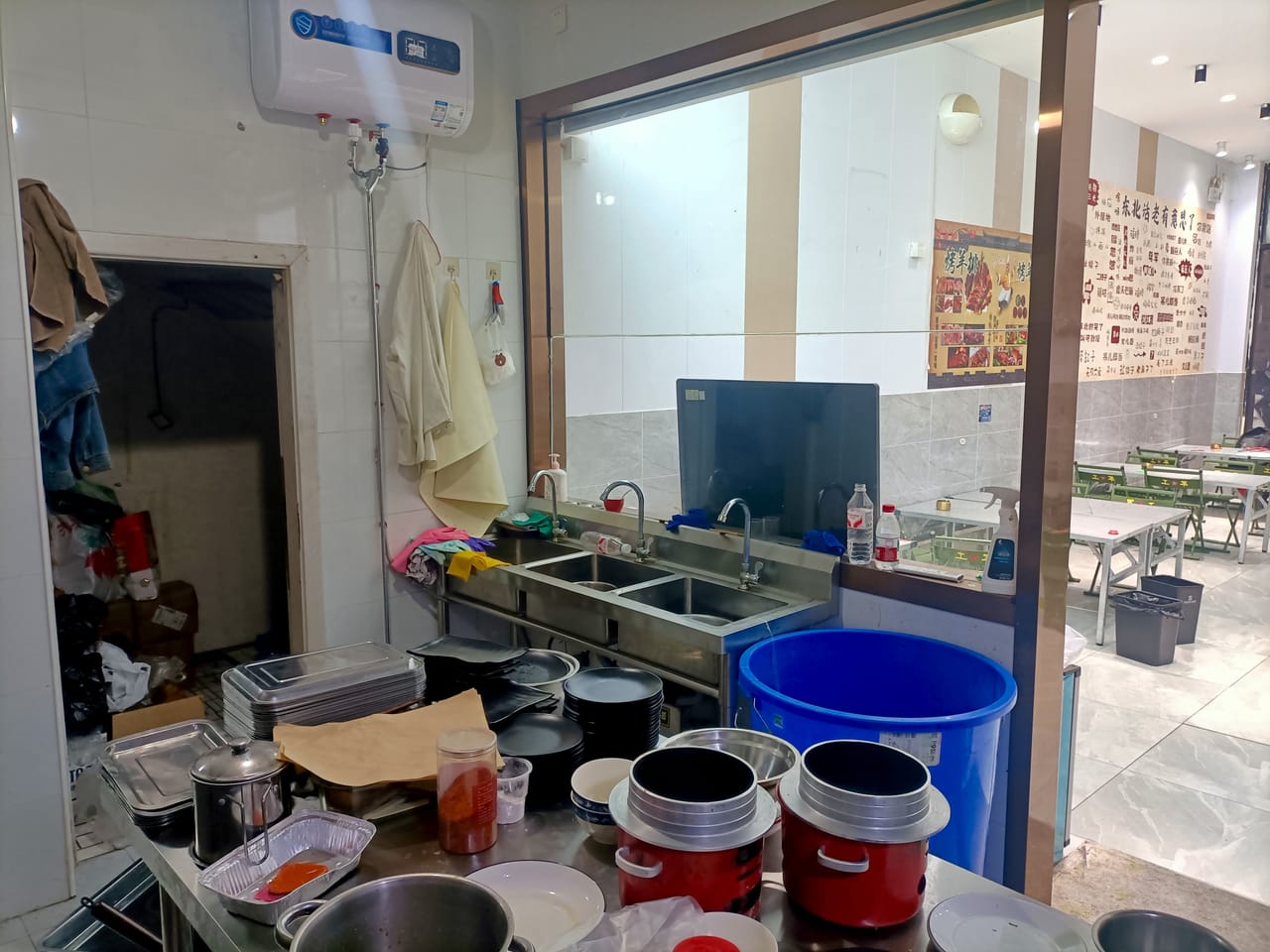 青浦镇泽路烧烤店转让！周边多小区分布，上班族多，位置佳，人流大-8