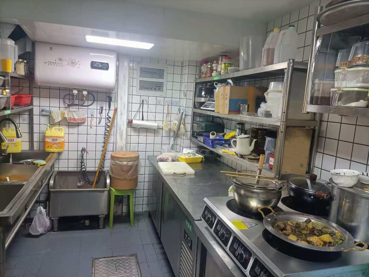 宝山罗店镇塘西街餐饮店转让！设备齐全商圈成熟位置佳人流密集-9
