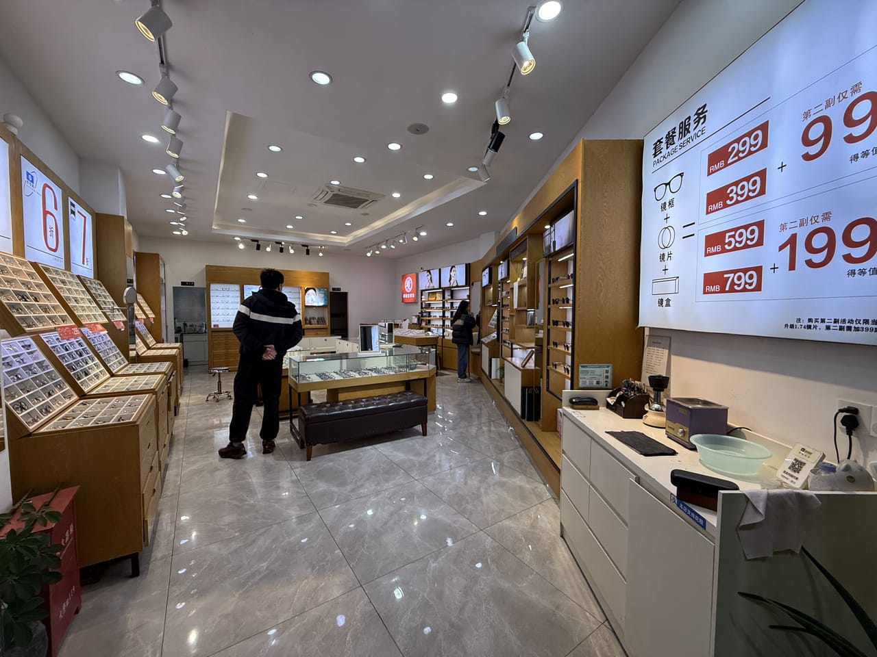 浦东张江盛夏路眼镜店转让！可空转 小区学校密集人流量大-7